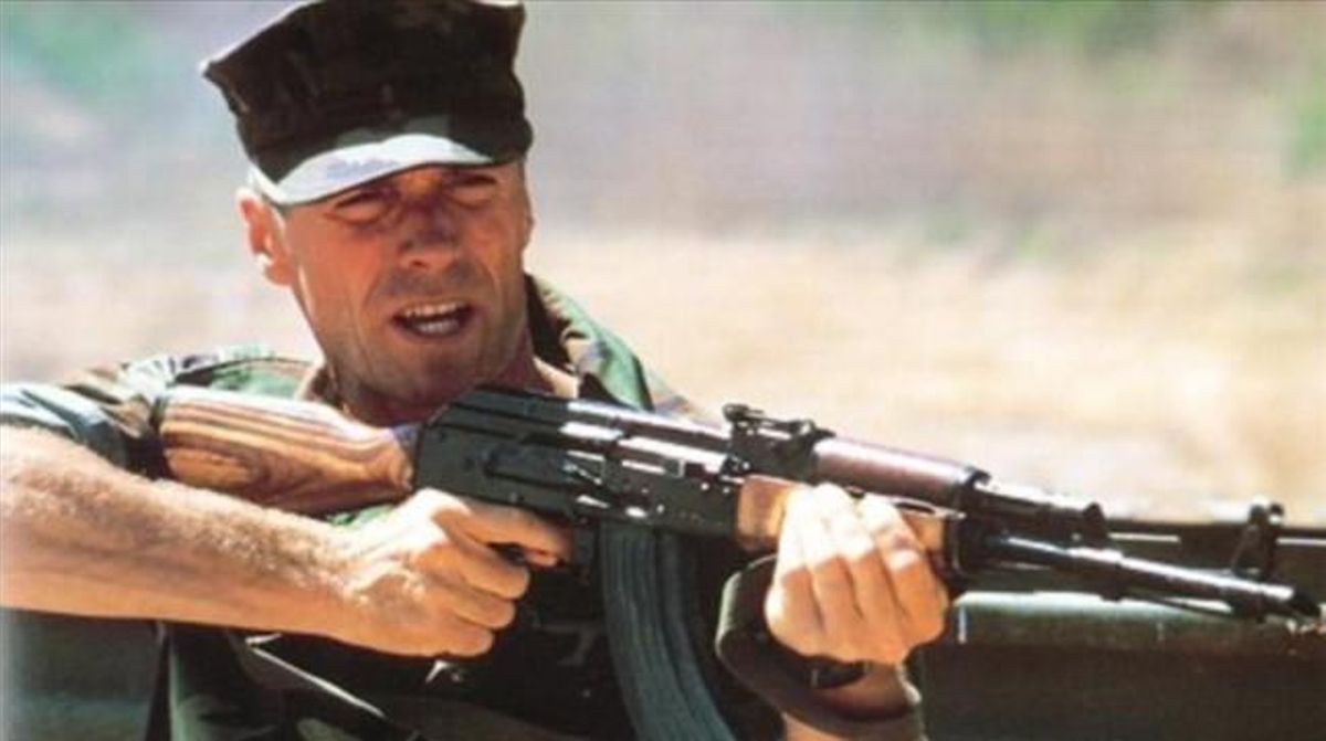 Clint Eastwood, en la película ’El sargento de hierro’. Clint Eastwood, en la película ’El sargento de hierro’.