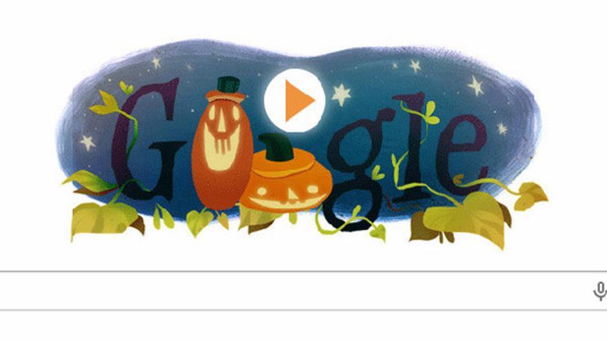 google doodle halloween 2021