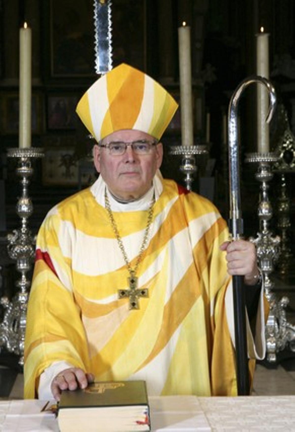 Roger Vangheluwe, en noviembre del 2006, durante una ceremonia como obispo de Brujas.
