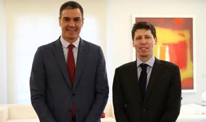 Pedro Sánchez es reuneix amb Sam Altman, el «pare» de ChatGPT. ¿De què han parlat?