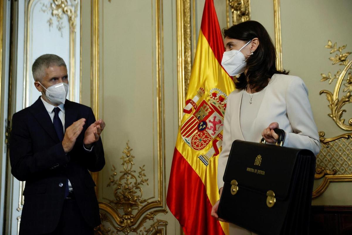 La ministra de Justicia atribuye a los indultos del 'procés' el descenso de los delitos de odio en Catalunya