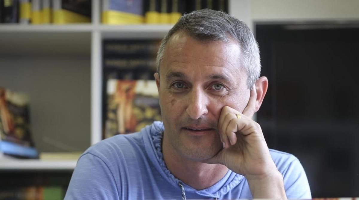 El escritor israelí Eshkol Nevo. El escritor israelí Eshkol Nevo.