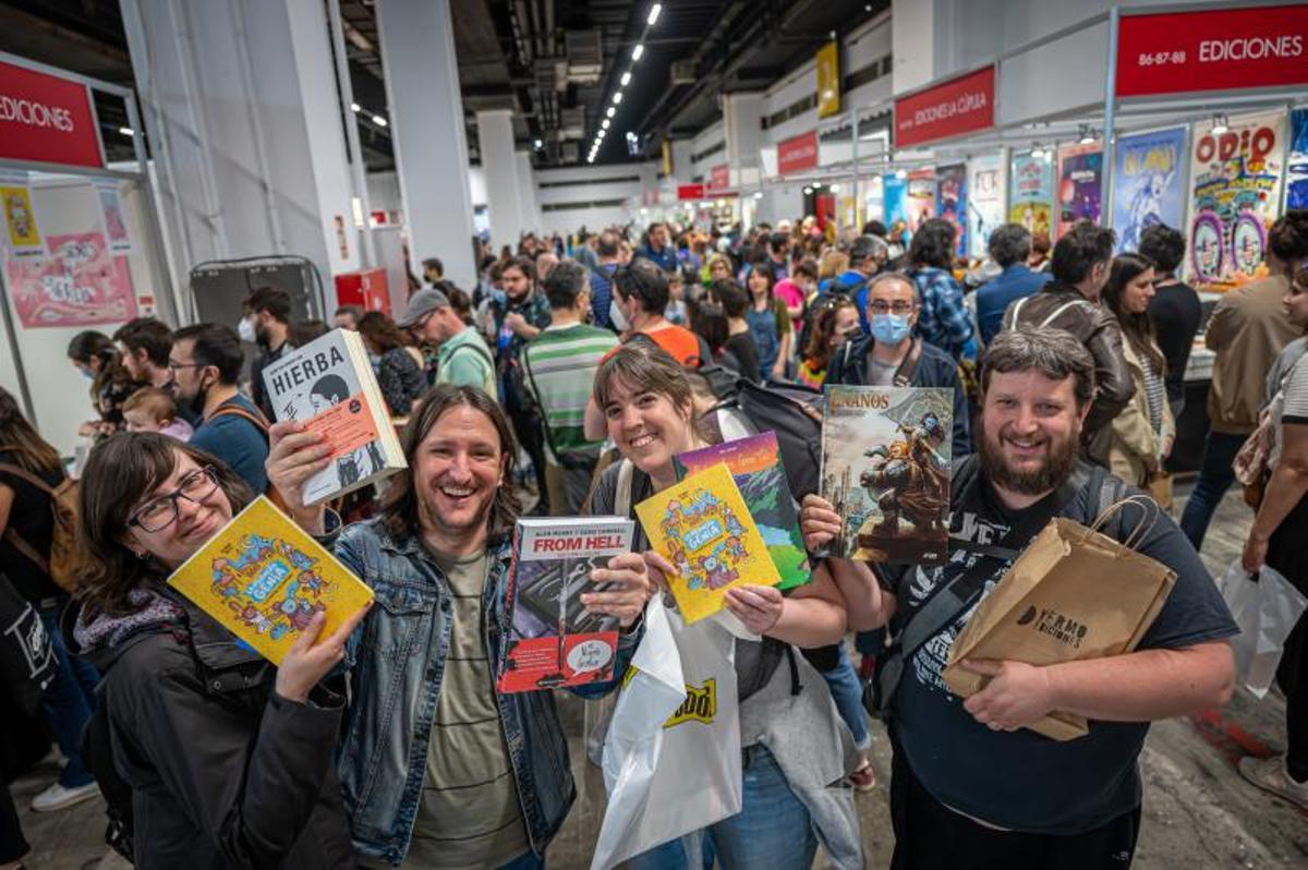 Lleno en el segundo dia del Còmic Barcelona Lleno en el segundo dia del Còmic Barcelona