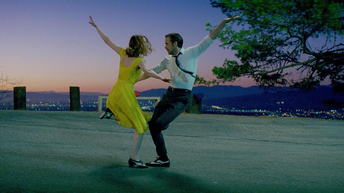 Emma Stone y Ryan Gosling, en ’La La Land’.