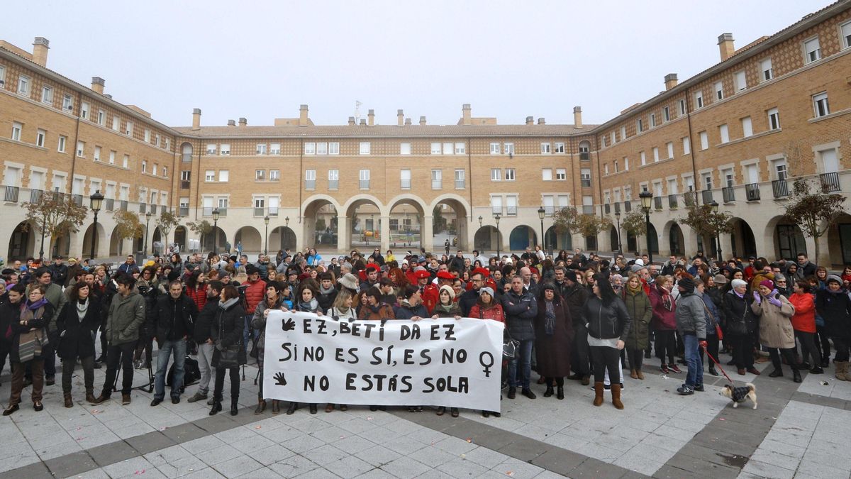 La localidad de Orkoien rechaza la agresión sexual contra una vecina La localidad de Orkoien rechaza la agresión sexual contra una vecina