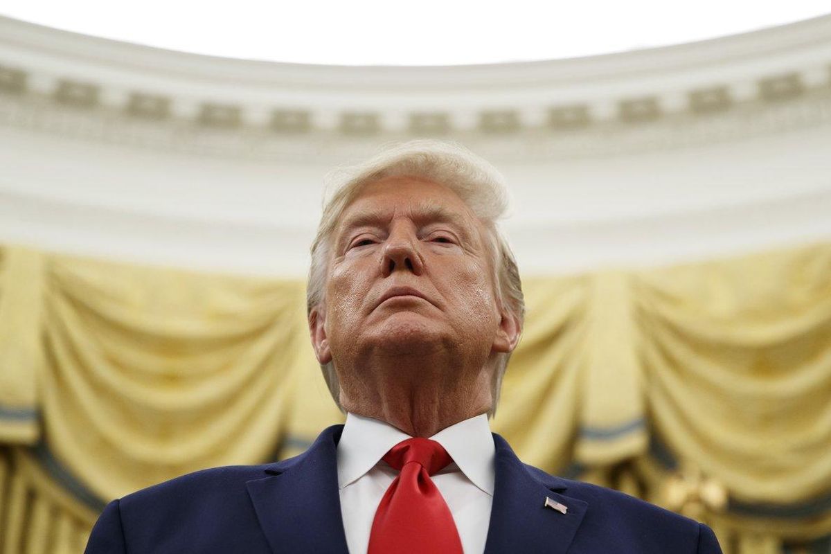 El presidente de EEUU, Donald Trump. El presidente de EEUU, Donald Trump.