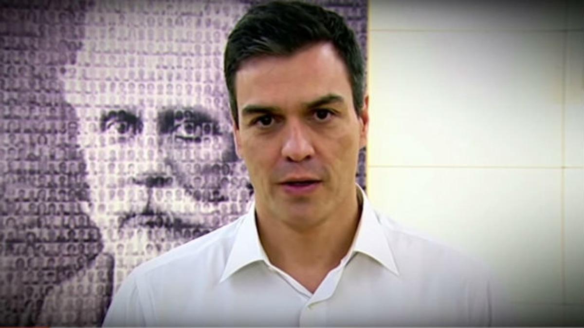 Pedro Sánchez, en el vídeo a la militancia sobre la consulta de este sábado.