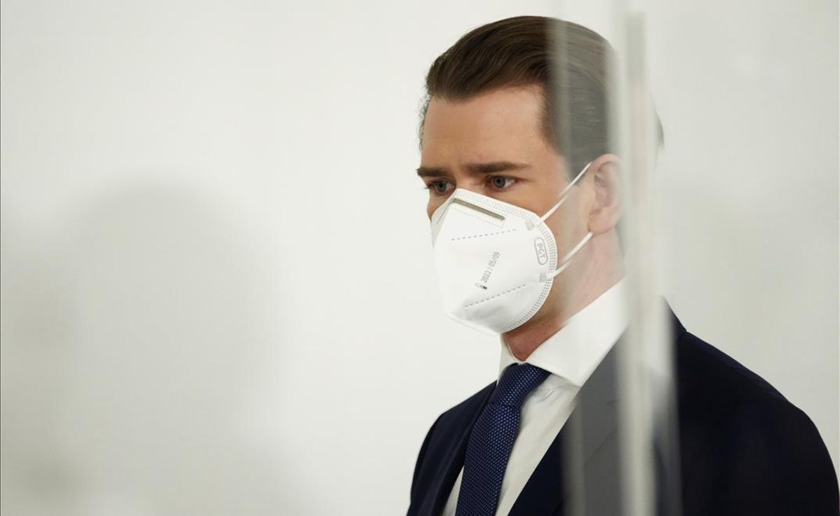 El canciller austriaco, Sebastian Kurz. El canciller austriaco, Sebastian Kurz.