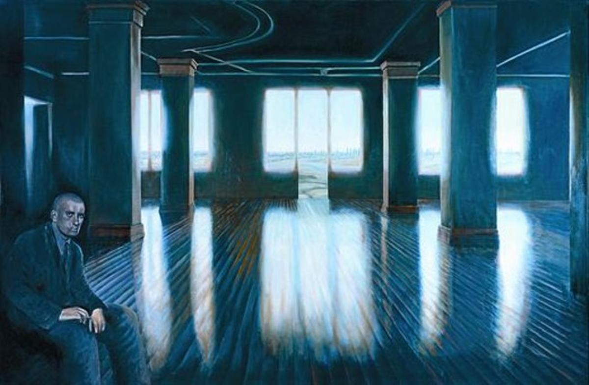 ’La Mer mêlée au soleil’ (2009), óleo de Antoni Taulé.