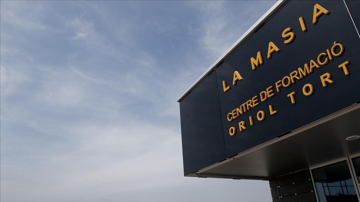 Una imagen de La Masia en la ciudad deportiva del Barça. Una imagen de La Masia en la ciudad deportiva del Barça.