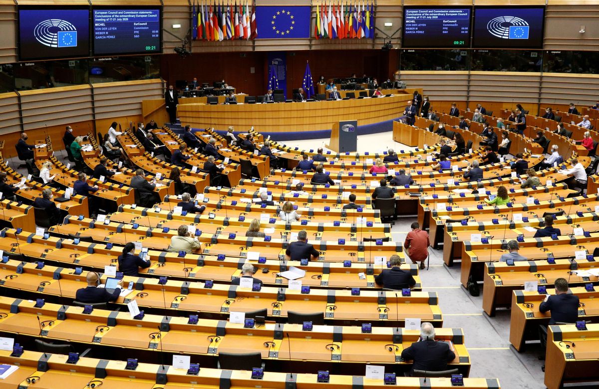 Vista del Parlamento Europeo Vista del Parlamento Europeo