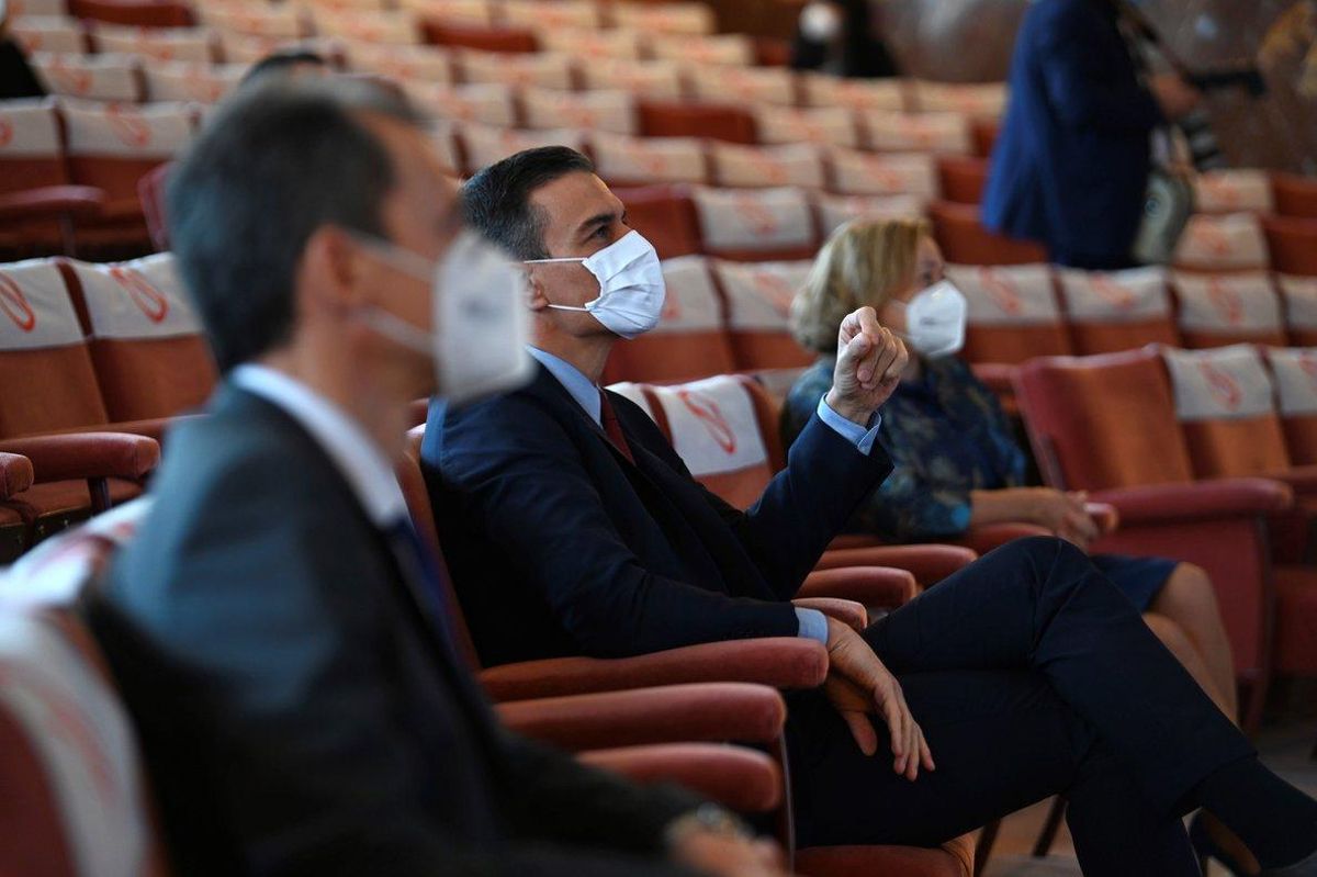 El presidente del Gobierno, Pedro Sánchez, durante su visita al Consejo Superior de Investigaciones Científicas (CSIC), el pasado 6 de noviembre en Madrid. El presidente del Gobierno, Pedro Sánchez, durante su visita al Consejo Superior de Investigaciones Científicas (CSIC), el pasado 6 de noviembre en Madrid.