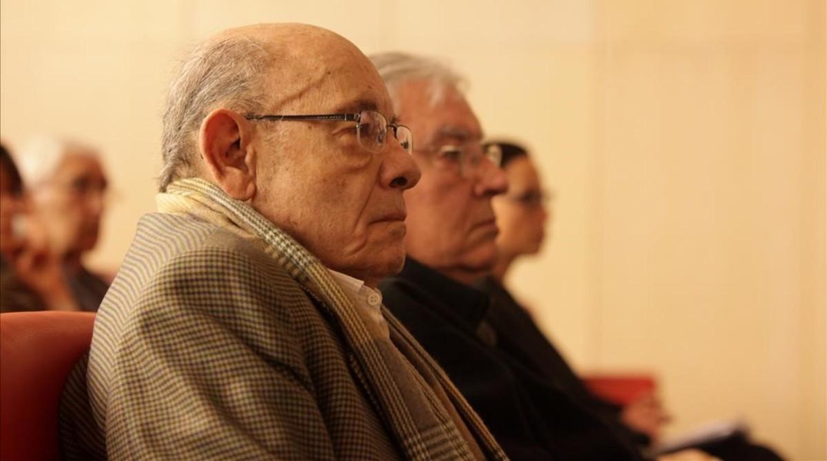 Fèlix Millet y Jordi Montull, en el juicio del ’caso Palau’, el 1 de marzo del 2017. Fèlix Millet y Jordi Montull, en el juicio del ’caso Palau’, el 1 de marzo del 2017.