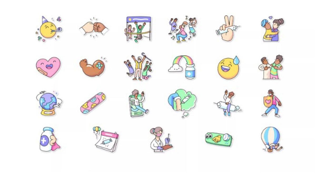 WhatsApp incorpora varios stikers para expresar sentimientos sobre vacunas. WhatsApp incorpora varios stikers para expresar sentimientos sobre vacunas.