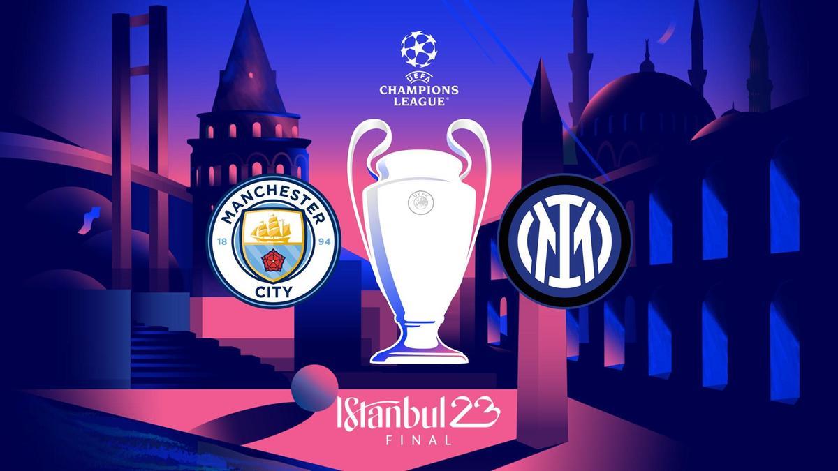 La 1 emite la final de la UEFA Champions League: Manchester City-Inter
