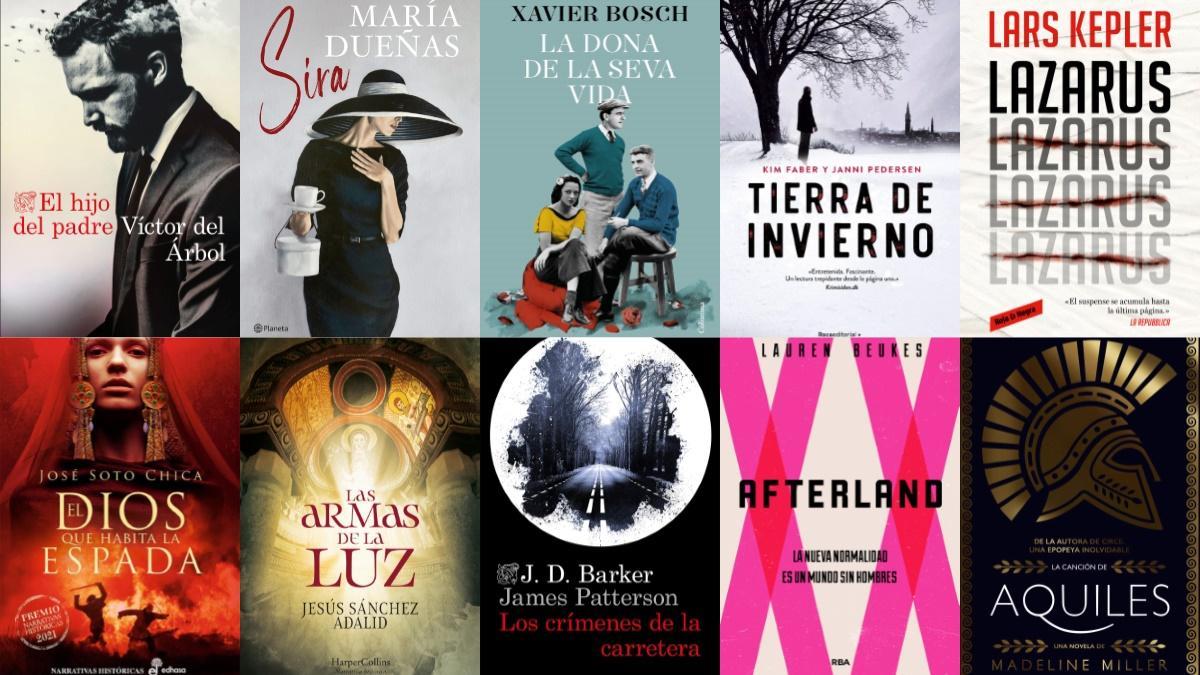 Superventas y novela histórica: 15 libros recomendados para Sant Jordi 2021