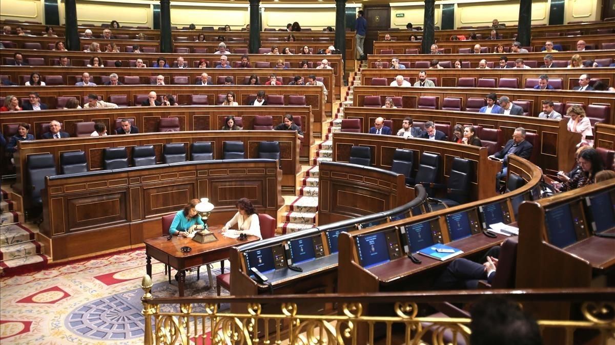 Pleno del Congreso de los Diputados. Pleno del Congreso de los Diputados.