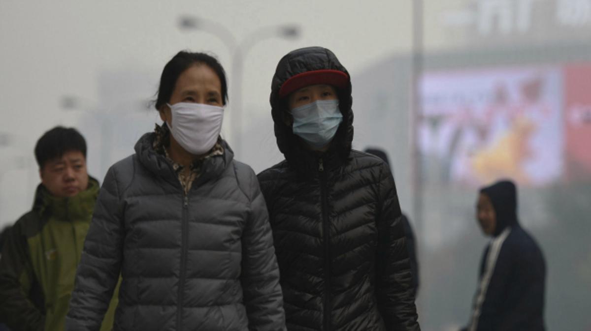 Alerta por contaminación en el norte de China.