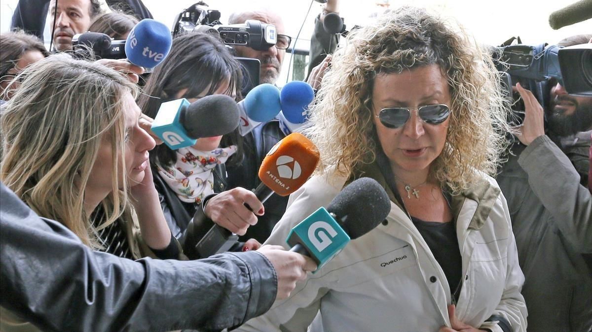 Diana Lopez-Pinel, la madre de Diana Quer. Diana Lopez-Pinel, la madre de Diana Quer.