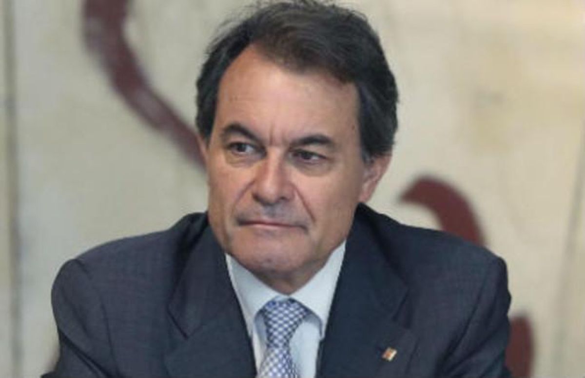 Artur Mas, en la reunión semanal del Govern de este martes. Artur Mas, en la reunión semanal del Govern de este martes.