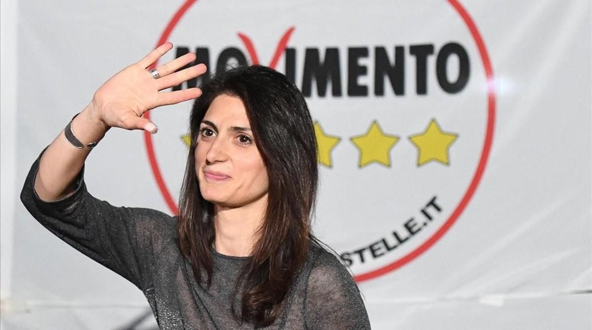 Virgina Raggi. Virgina Raggi.