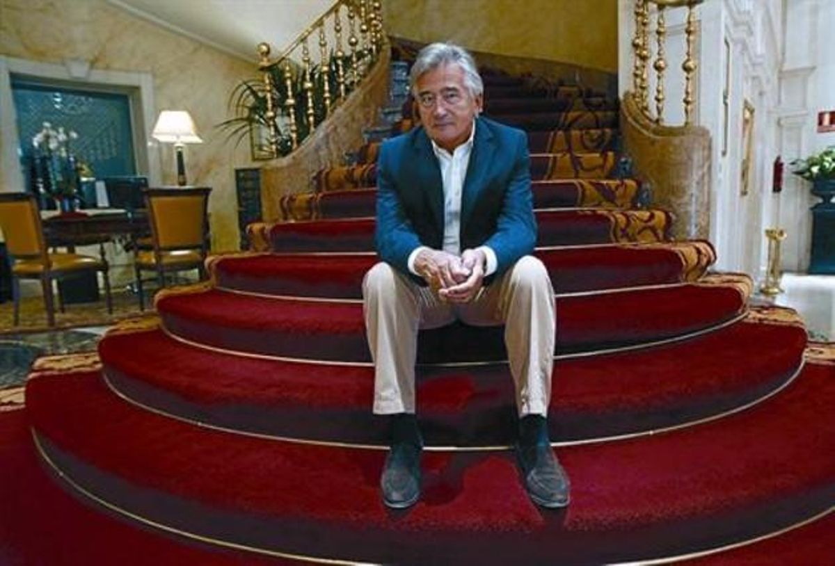 El historiador británico Antony Beevor, ayer en Madrid. El historiador británico Antony Beevor, ayer en Madrid.