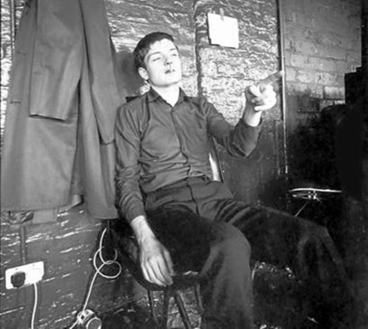 Ian Curtis, líder de Joy Division.