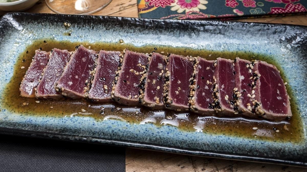 Hasta aquí del 'tataki' Hasta aquí del 'tataki'