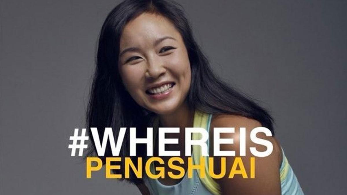 #WhereIsPengShuai: La Asociación Femenina de Tenis dispuesta a salir de China por el caso Peng.