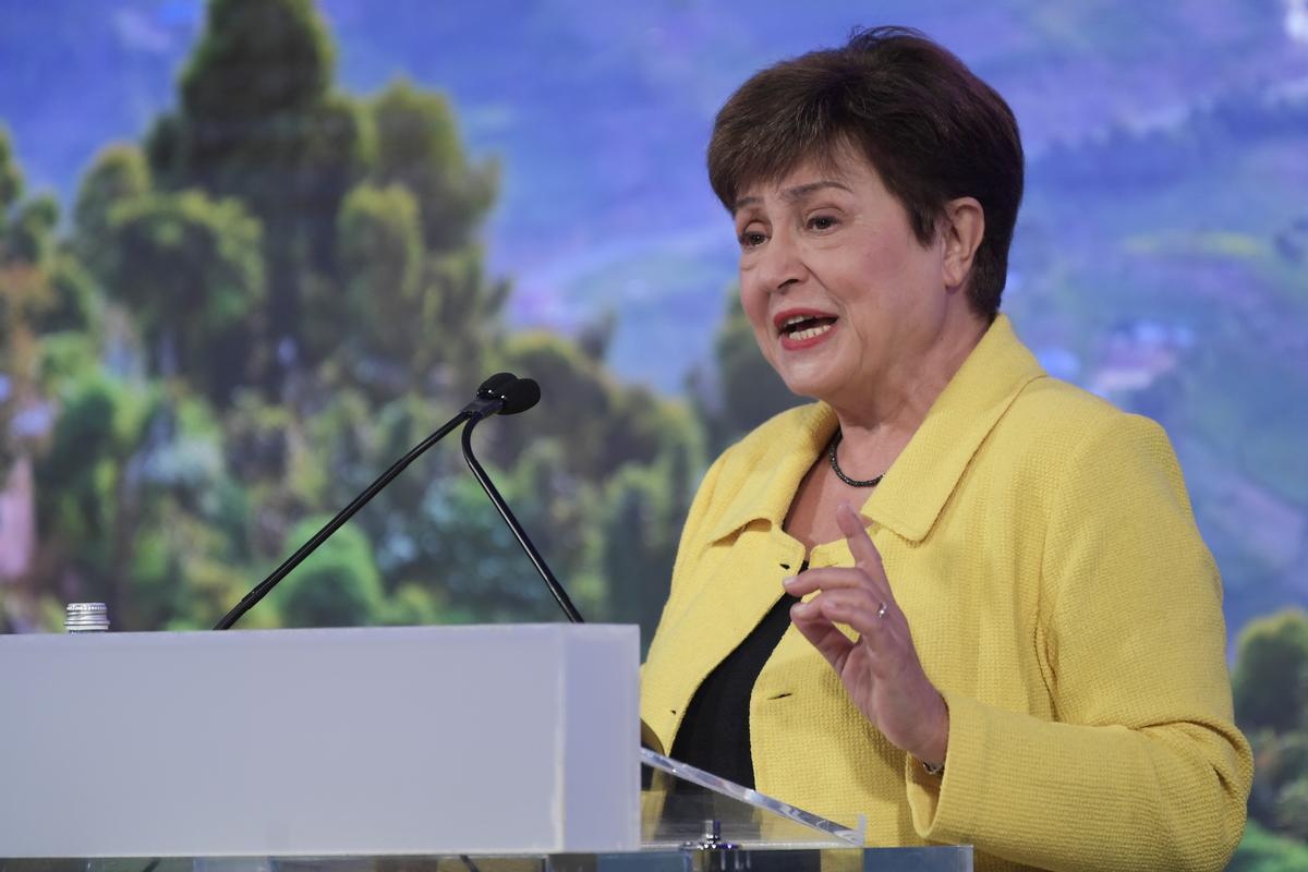 La directora gerente del Fondo Monetario Internacional (FMI), Kristalina Georgieva. La directora gerente del Fondo Monetario Internacional (FMI), Kristalina Georgieva.