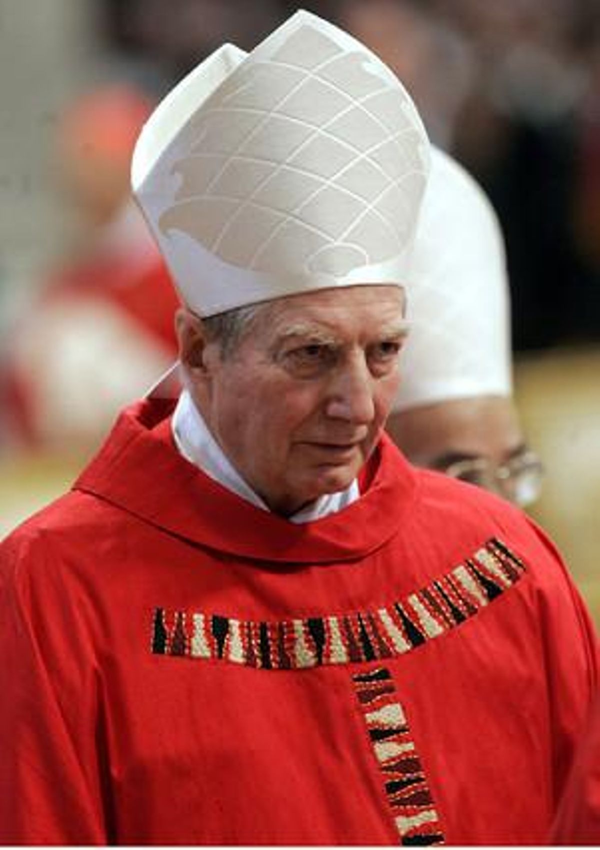 El cardenal Martini durante el periodo previo a las elecciones para elegir un nuevo Papa. El cardenal Martini durante el periodo previo a las elecciones para elegir un nuevo Papa.