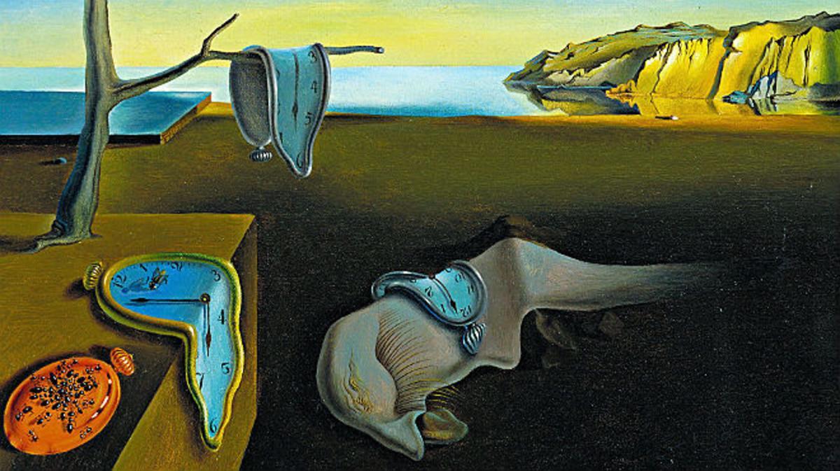 ’La persistencia de la memoria’ o ’Los relojes blandos’, de Salvador Dalí (1931).