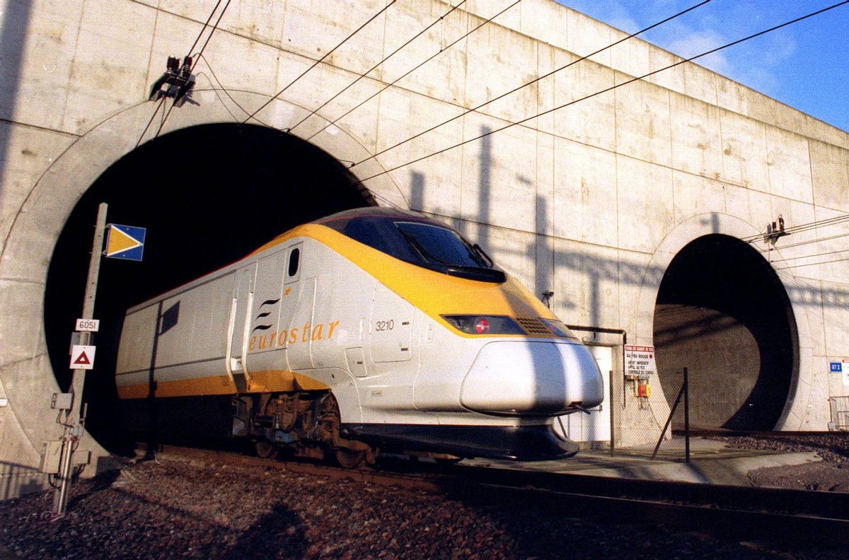 FERROCARRILES TRENES EUROSTAR , TUNELES CANAL DE LA MANCHA FERROCARRILES TRENES EUROSTAR , TUNELES CANAL DE LA MANCHA