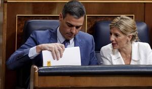 Sánchez esquiva Podem i no portarà al Congrés la pujada de la despesa en Defensa