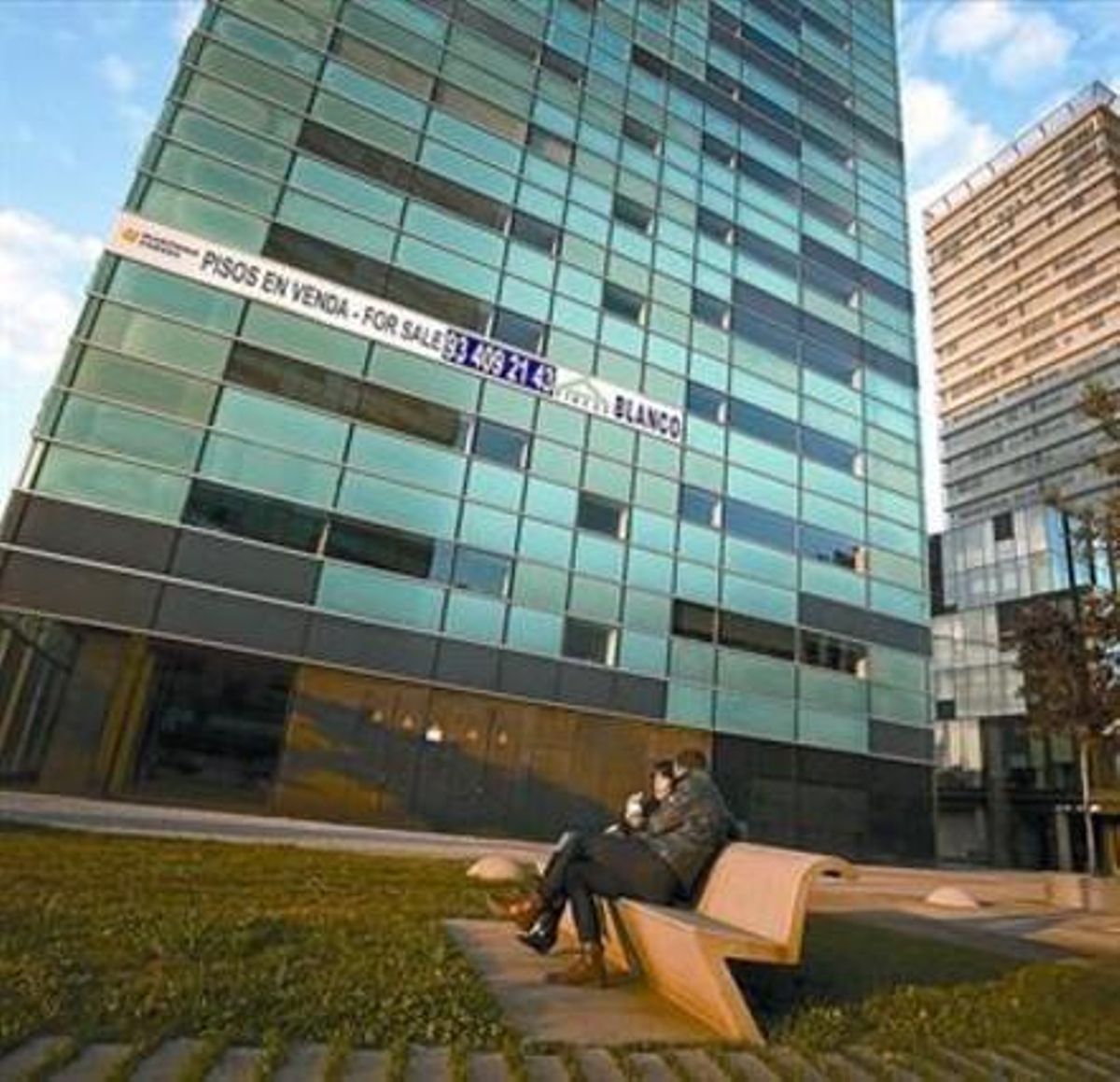 Pisos vacíos en la plaza Europa de L’Hospitalet de Llobregat. Pisos vacíos en la plaza Europa de L’Hospitalet de Llobregat.