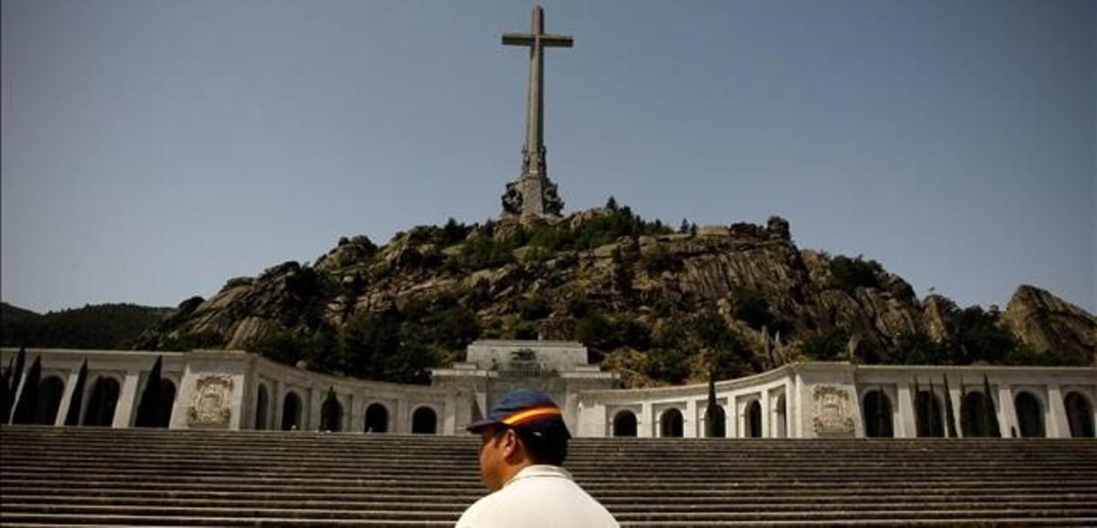Turistas en el Valle de los Caídos.