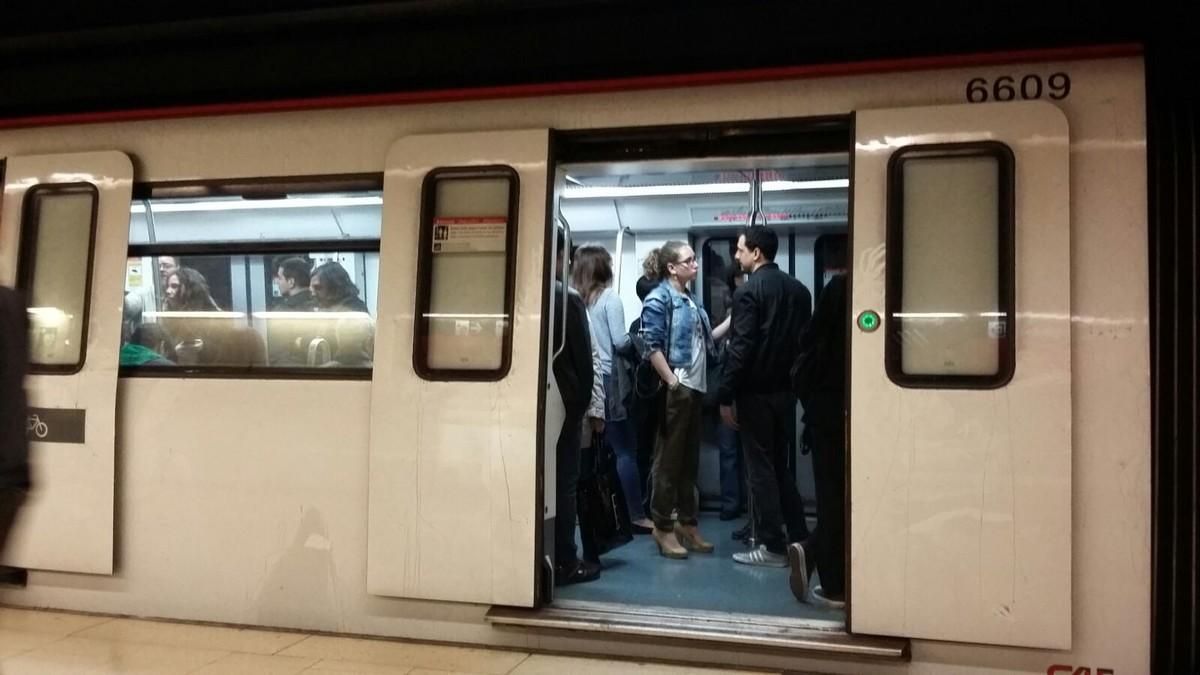 Un convoy de metro. Un convoy de metro.