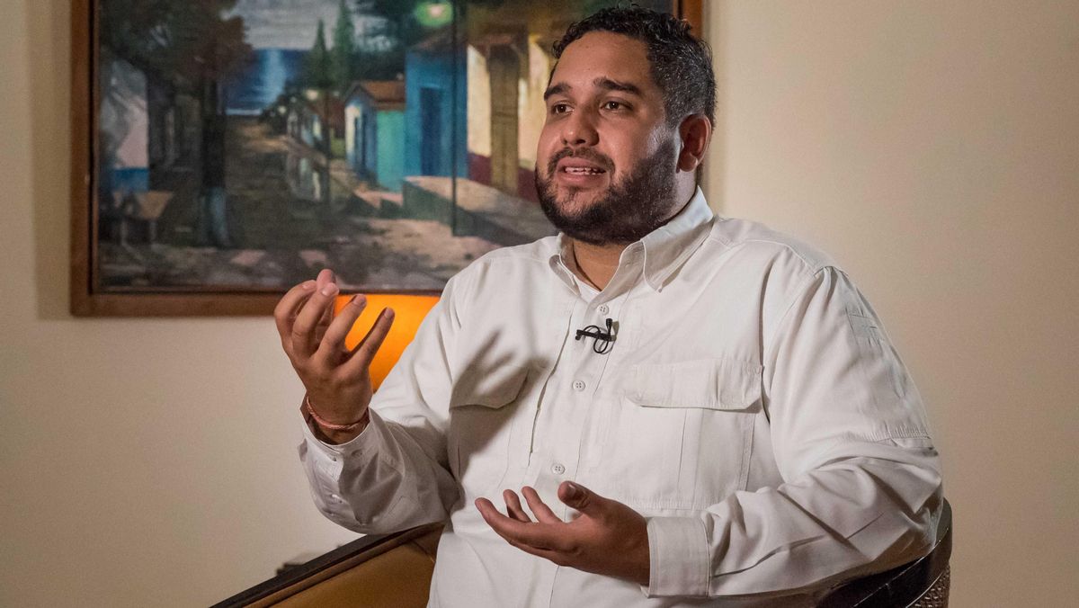 Nicolás Maduro Guerra, hijo del presidente venezolano Nicolás Maduro. Nicolás Maduro Guerra, hijo del presidente venezolano Nicolás Maduro.