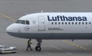 Avión de Lufthansa. 