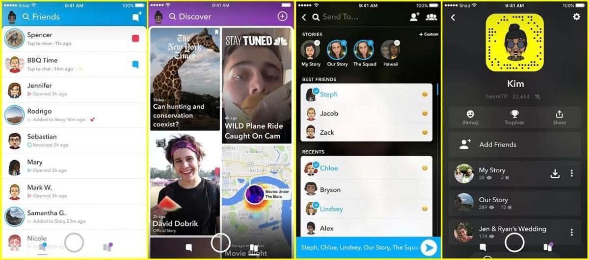 Snapchat vira a competir amb WhatsApp