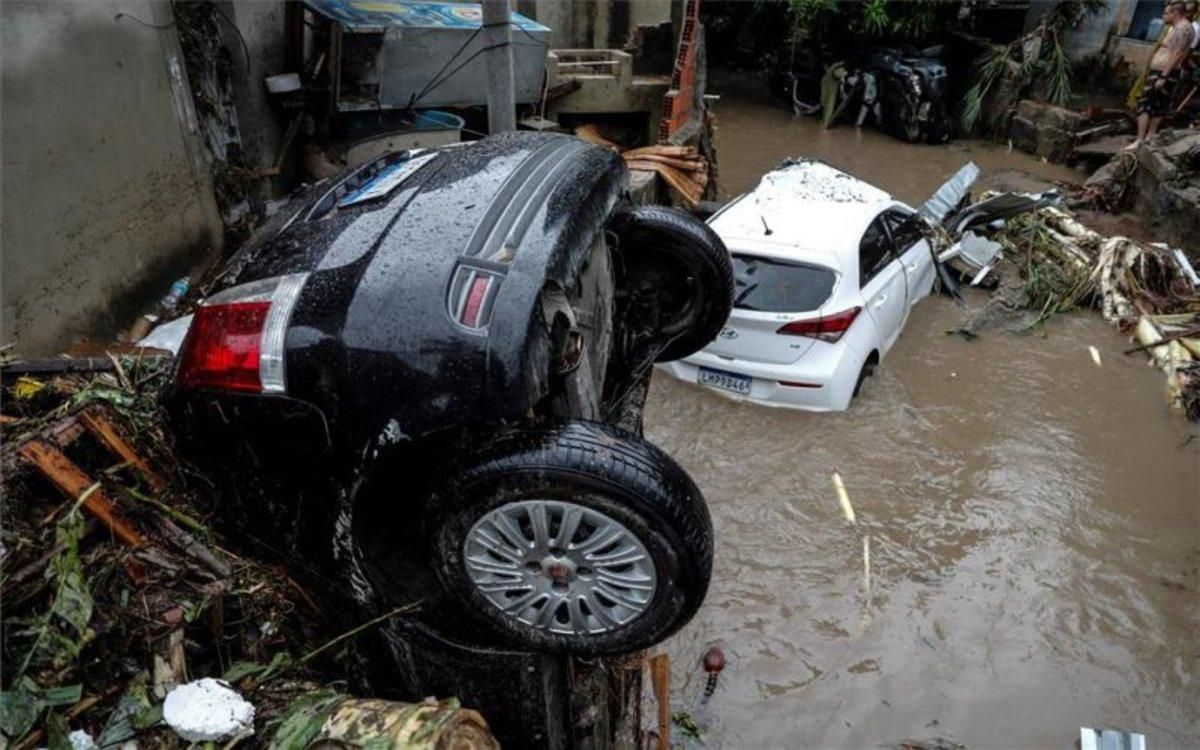 Fuertes lluvias en algunos estados de Brasil. Fuertes lluvias en algunos estados de Brasil.