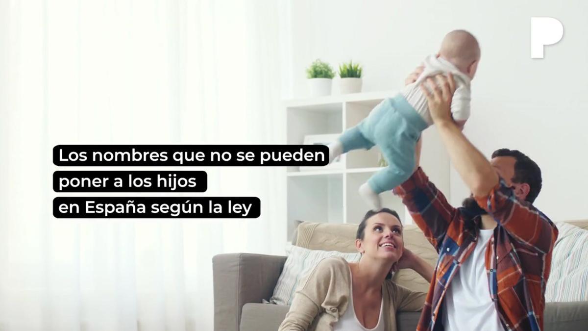 Nombres prohibidos en España según la ley.
