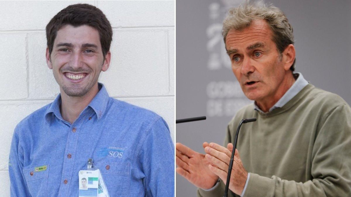 Oriol Mitjà y Fernando Simón. Oriol Mitjà y Fernando Simón.