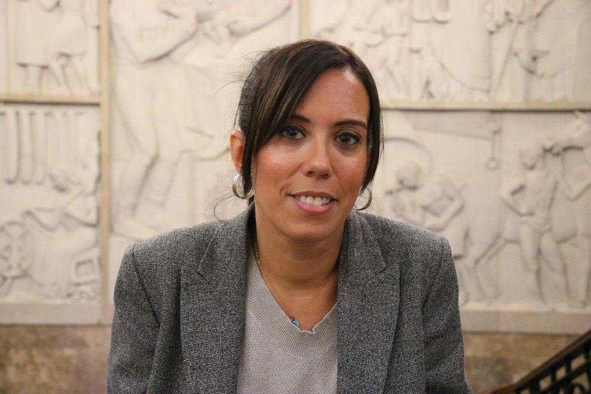 La alcaldesa de Sabadell, Marta Farrés. La alcaldesa de Sabadell, Marta Farrés.
