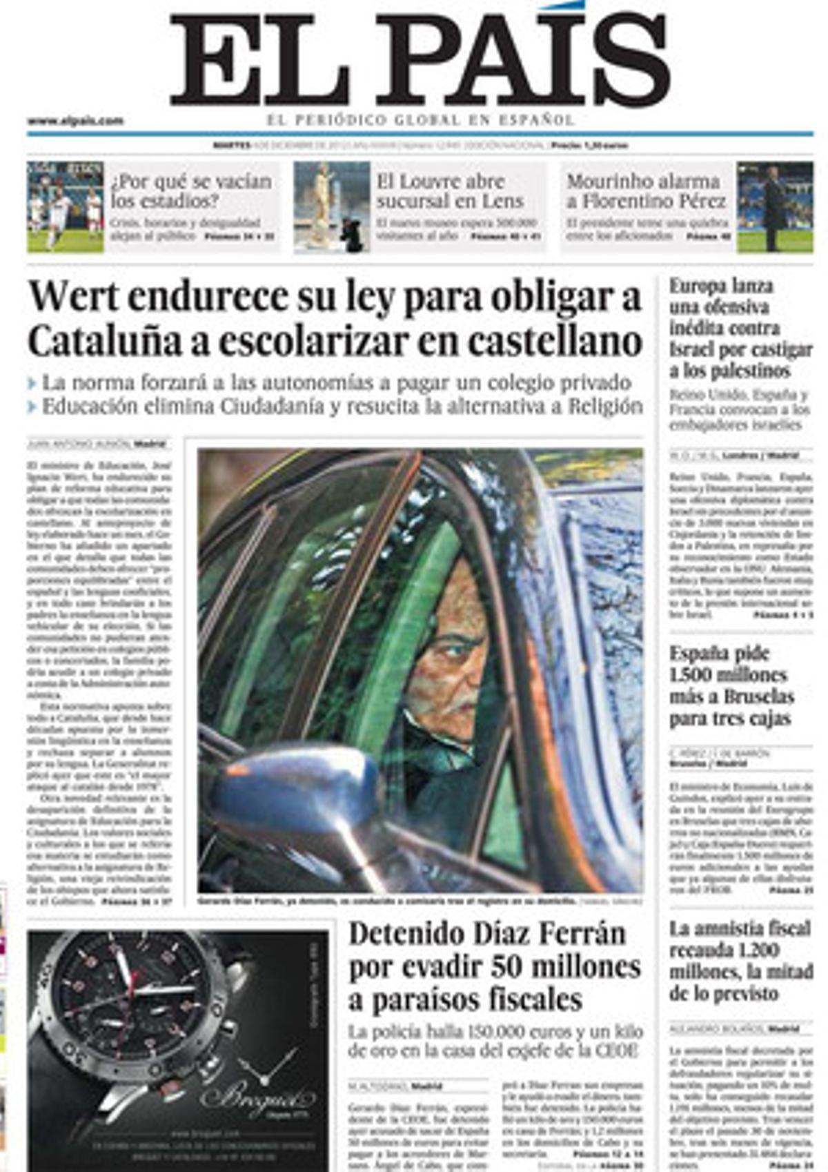 El País, 4-12-2012.