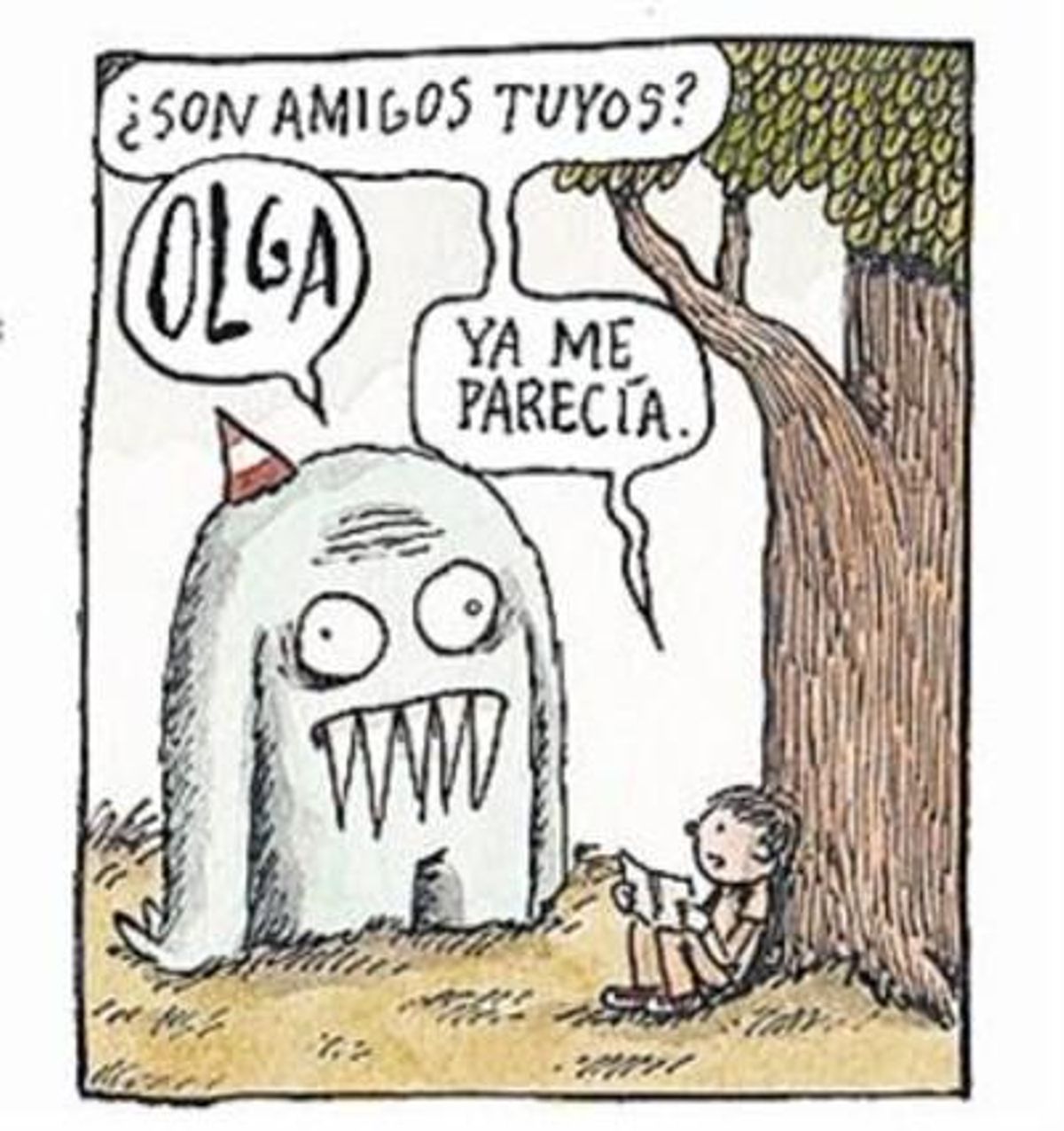 Martincito y el monstruo Olga. Martincito y el monstruo Olga.