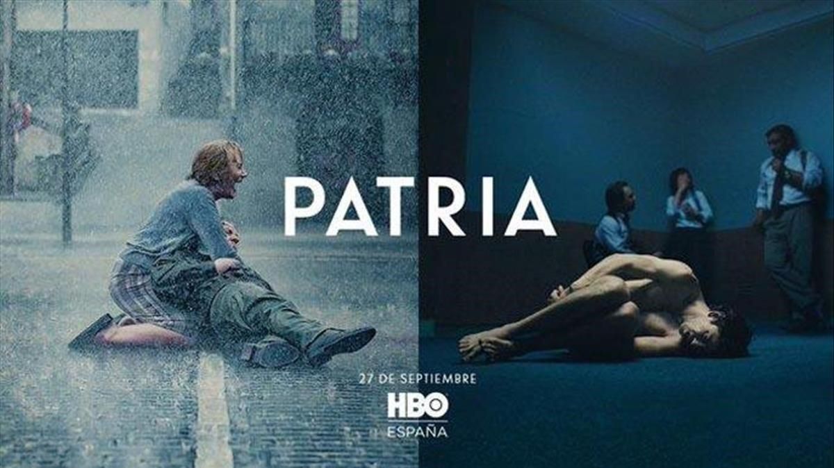El cartel de la serie ’Patria’ de HBO. El cartel de la serie ’Patria’ de HBO.