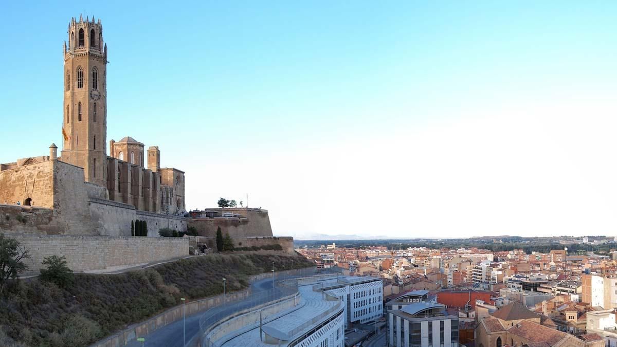 Alrededores de la Seu Vella de Lleida- Alrededores de la Seu Vella de Lleida-