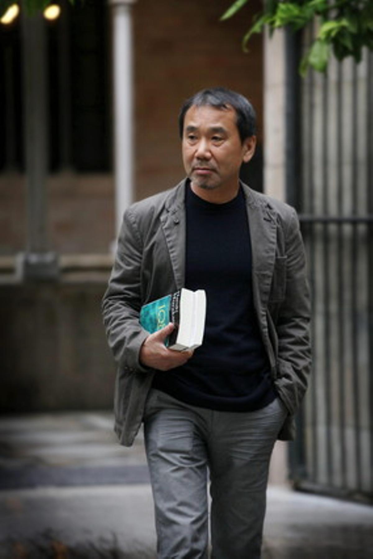 Haruki Murakami, en Barcelona.