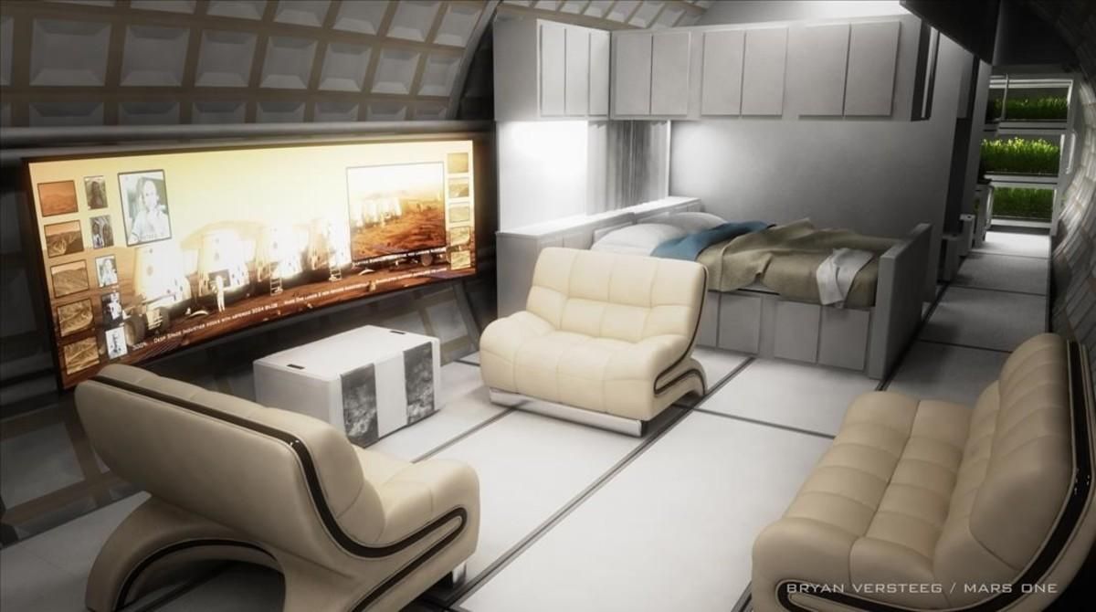 Proyecto de colonia espacial presentado por la empres holandesa Mars One. Proyecto de colonia espacial presentado por la empres holandesa Mars One.